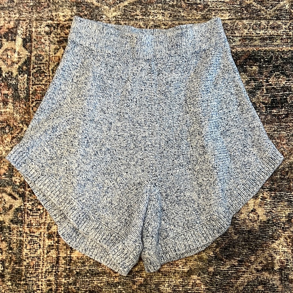 Free people knit beach shorts small